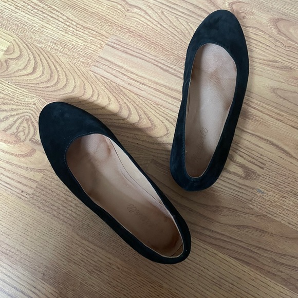 Madewell black suede flats - Picture 5 of 7